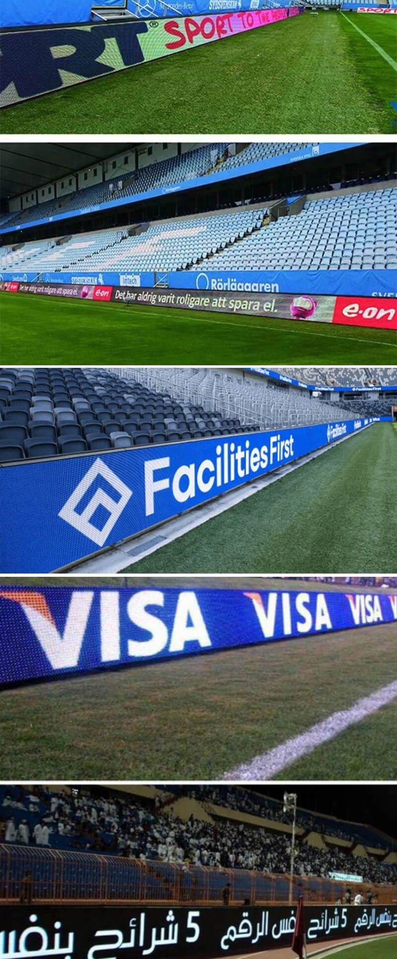 applications of Football Stadium LED Screen Display applications of Football Stadium LED Screen Display
